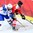 Dominique Ruegg from Team Switzerland against Mathea Fischer from Team Norway during the 2017 Women's Final Olympic Group C Qualification Game between Switzerland and Norway photographed Saturday, 11th February, 2017 in Arosa, Switzerland. Photo: PPR / Manuel Lopez